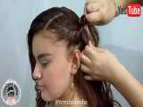 آموزش مدل مو دخترانه آبشاری پایین- مومیس مشاور و مرجع تخصصی مو 