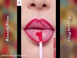 یکی از بهترین آرایش های لب