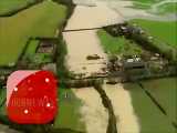 تصاویر هوایی از خسارات سیل در انگلیس
