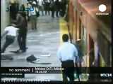 درگیری و تیراندازی در مترو مکزیک
