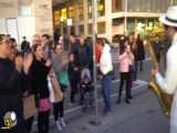 اجرای خیابانی آهنگ محبوب میمون رقاص ( DANCE MONKEY)