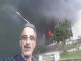 آتش سوزی آمفی تئاتری در رامسر/ هنوز از خسارات احتمالی خبر قطعی وجود ندارد 