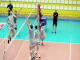 تمرین تیم ملی والیبال ایران برای رقابت‌های انتخابی المپیک