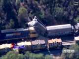 برخورد شدید دو قطار باری در استرالیا