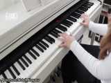 پیانو نوازی زیبای موسیقی فیلم امیلی (Piano Amelie) آموزش پیانو-نت پیانو-ملودیکا