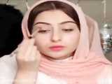 آرایش ایرانی با رنگ صورتی