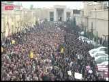 راهپیمایی مردم استان فارس با خشم انقلابی و شعار کوبنده علیه آمریکا