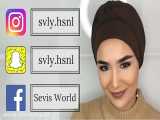 روش بستن روسری برای مراسم عروسی