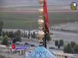 بالا بردن پرچم سرخ انتقام در مسجد جمکران