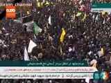 حضور میلیونی و بی نظیر مردم مشهد در انتظار پیکر شهید حاج قاسم سلیمانی 
