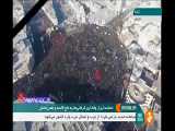 تصاویر هوایی از مراسم تشییع پیکر سردار سلیمانی در کرمان