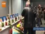 فرودگاه باریسپول کی‌یف و خانواده‌های اوکراینی عزادار سقوط هواپیما در ایران 