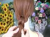 آموزش شینیون مو زیبا و مدل‌های مجلسی کره‌ای