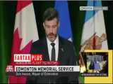 ابراز همدردی شهردار ادمونتون کانادا با بازماندگان سانحه هواپیمای اوکراینی به زبان فارسی 