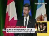 شهردار ادمونتون کانادا با زبان فارسی با بازماندگان سانحه سقوط هواپیمای اوکراینی ابراز همدردی کرد 