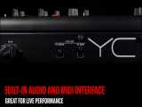 معرفی سینتی سایزر Yamaha YC61