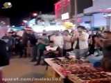 رقص باحال جناب خان در خیابان وتشویق وكف زدن مردم