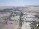 تصاویر هوایی از مناطق سیل زده سیستان و بلوچستان