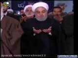 لرزیدن دست های روحانی در نماز جمعه تهران 27 دی 1398