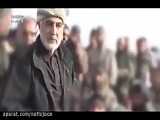 فیلمی تکان دهنده از سپهبد سلیمانی در میدان جنگ