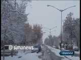 بارش برف در نیمه ‎غربی، مرکز و شمال شرق ایران 