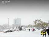 حال خوش برف در شهرهای ایران