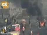 درگیری تظاهرات‌کنندگان و نیروهای امنیتی در بغداد