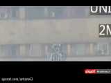 فیلم دیده‌ نشده از تلاش آتش‌ نشانان برای خروج از پنجره ساختمان پلاسکو