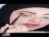 آموزش استفاده از روسری برای میکاپ