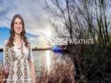 Lucy Martin - BBC Weather 10Jan2020 لباس بارداری حاملگی