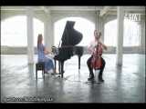 دونوازی زیبای ویولن سل و پیانو از قطعه ی مشهور کانن (آموزش پیانو-آموزش ویولن)