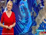 Carol Kirkwood Sexy In Red With Slight . 15 Dec