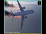 شبیه سازی اصابت موشک به هواپیمای اوکراینی