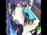 تصاویر هولناک از سرقت مسلحانه 8 نفر به یک رستوران در هیوستون آمریکا
