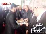 ذوق زدگی شدید شهردار مشهد و همراهانش برای یک افتتاح!