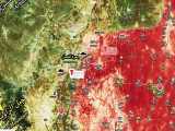 نقشه عملیات ارتش سوریه برای تصرف شهر استراتژیک معرةالنعمان در حومه ادلب