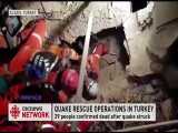 دختربچه ۵ساله بعد از ۲۴ ساعت، در زلزله ۶.۸ ریشتری ترکیه، زنده و سالم از زیر آوار بیرون آمد 