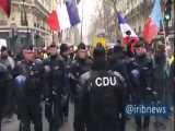 حضور گسترده پلیس در پاریس 