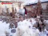 اولین فیلم از محل زلزله در  خانه زنیان  استان فارس