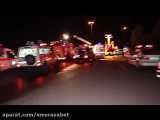 گزارش مستند از صحنه حادثه واژگونی اتوبوس در اصفهان