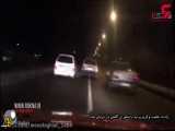 تعقیب و گریز بسیار جذاب پلیس با دزد در اتوبان های تهران