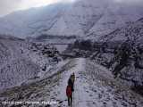 صعود زمستانه به قله انبیسه در شهر ابرسج از توابع شاهرود
