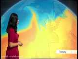 Behnaz Akhgar BBC Wales Weather 04Nov2019 HD بهناز اخگر اخبار هواشناسی