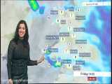 Behnaz Akhgar - BBC Wales Weather 31Oct2019 بهناز اخگر اخبار هواشناسی