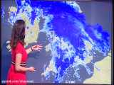 Behnaz Akhgar - BBC Wales Weather 30Sep2019 بهناز اخگر اخبار هواشناسی