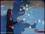 Behnaz Akhgar - BBC Wales Weather 29Nov2016 بهناز اخگر اخبار هواشناسی