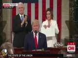 تنش بین ترامپ و نانسی پلوسی در سخنرانی سالیانه کنگره
