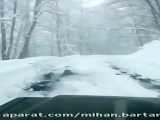 جاده زیبا و یخزده پیسه‌سون، اسالم تو دل جنگل های برفی گیلان