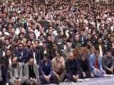 سرودخوانی محمد جواد احمدی در دیدار مداحان با رهبر انقلاب