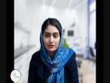 فیلم رضایتمندی سرکار خانم مرجان نظری بیمار ایمپلنت دندان 